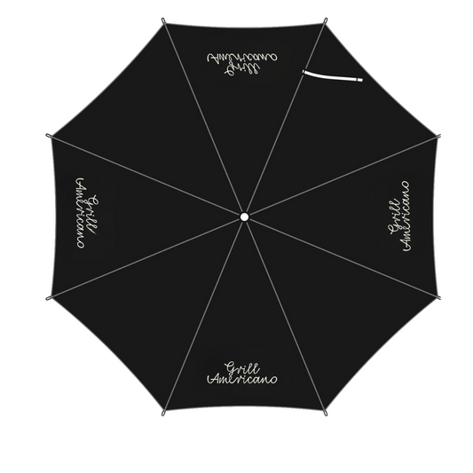 Grill Americano Black Umbrella