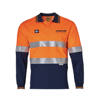 A.Hartrodt Mens HiVis L/S Polo