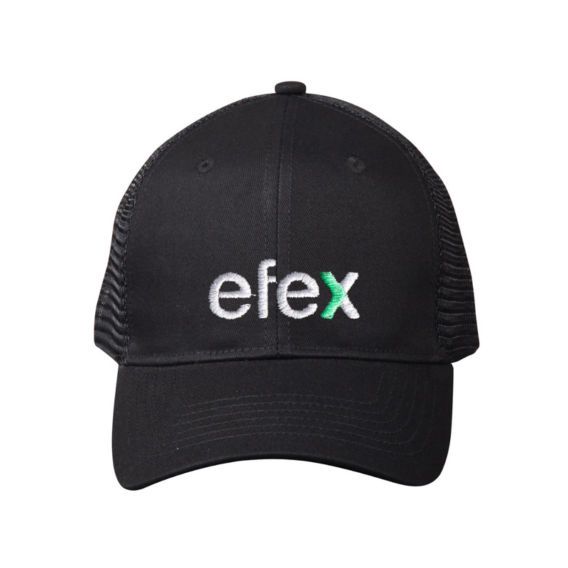 Efex Premium Trucker Cap Black