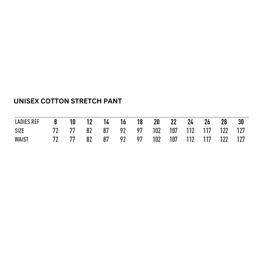 Autocare Unisex Cotton Stretch Drill Pant